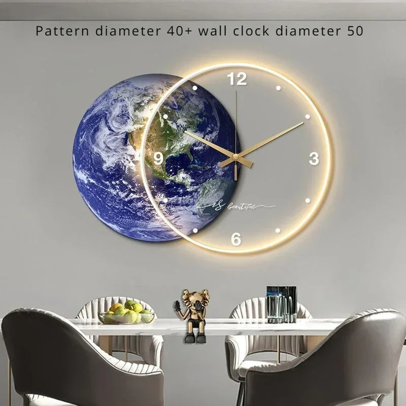 Horloge murale design luxe