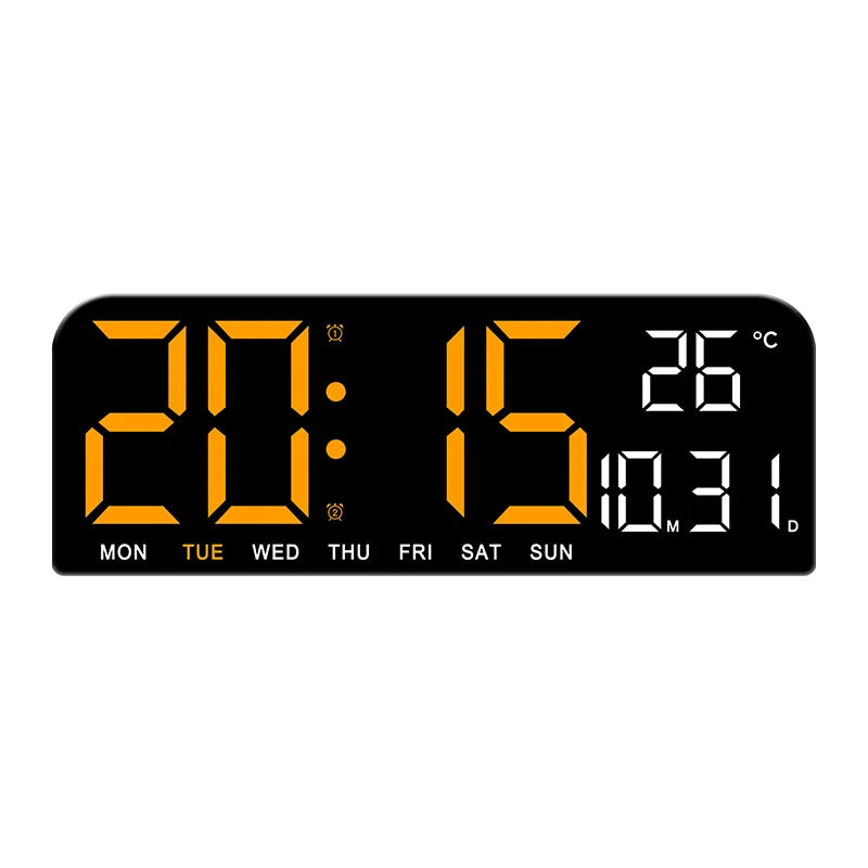 Horloge numérique murale led