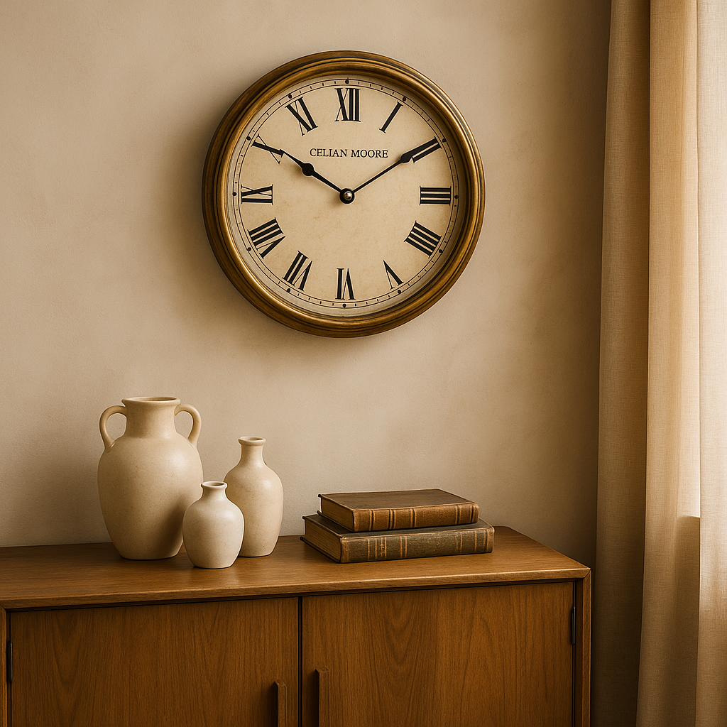 Horloge murale vintage