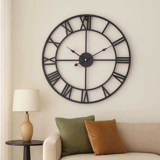 Grande horloge murale