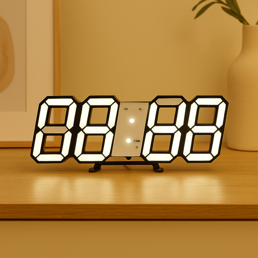 Horloge digitale murale
