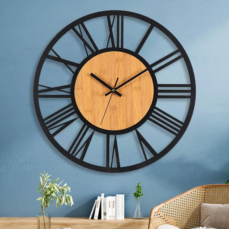 Géante horloge murale