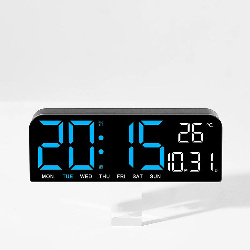 Horloge numérique murale led