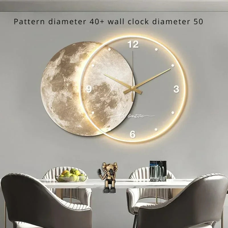 Horloge murale design luxe
