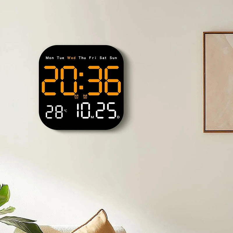 Horloge design numérique