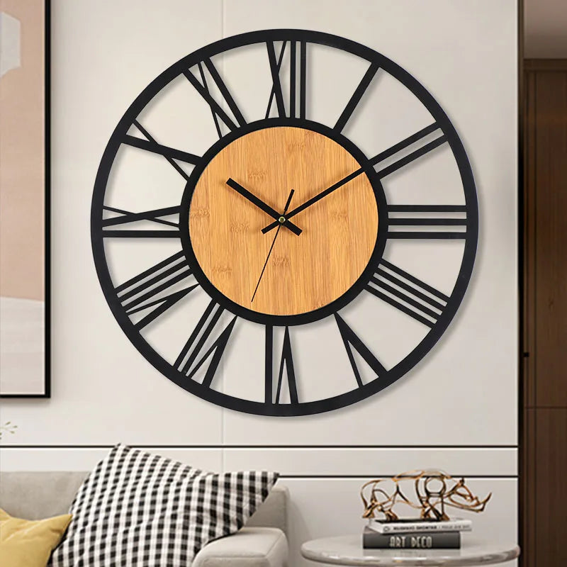 Géante horloge murale