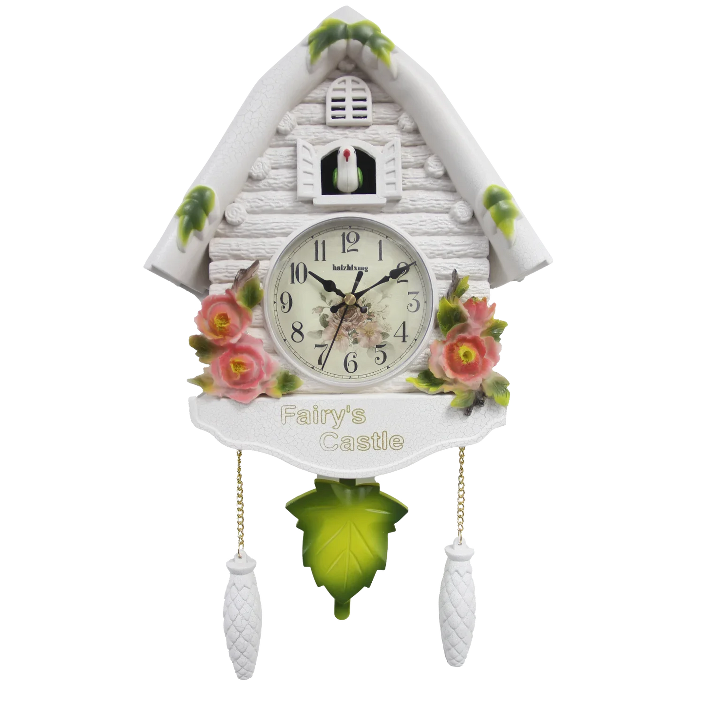 Horloge murale design bois