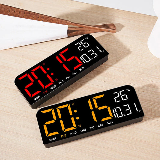 Horloge numérique murale led