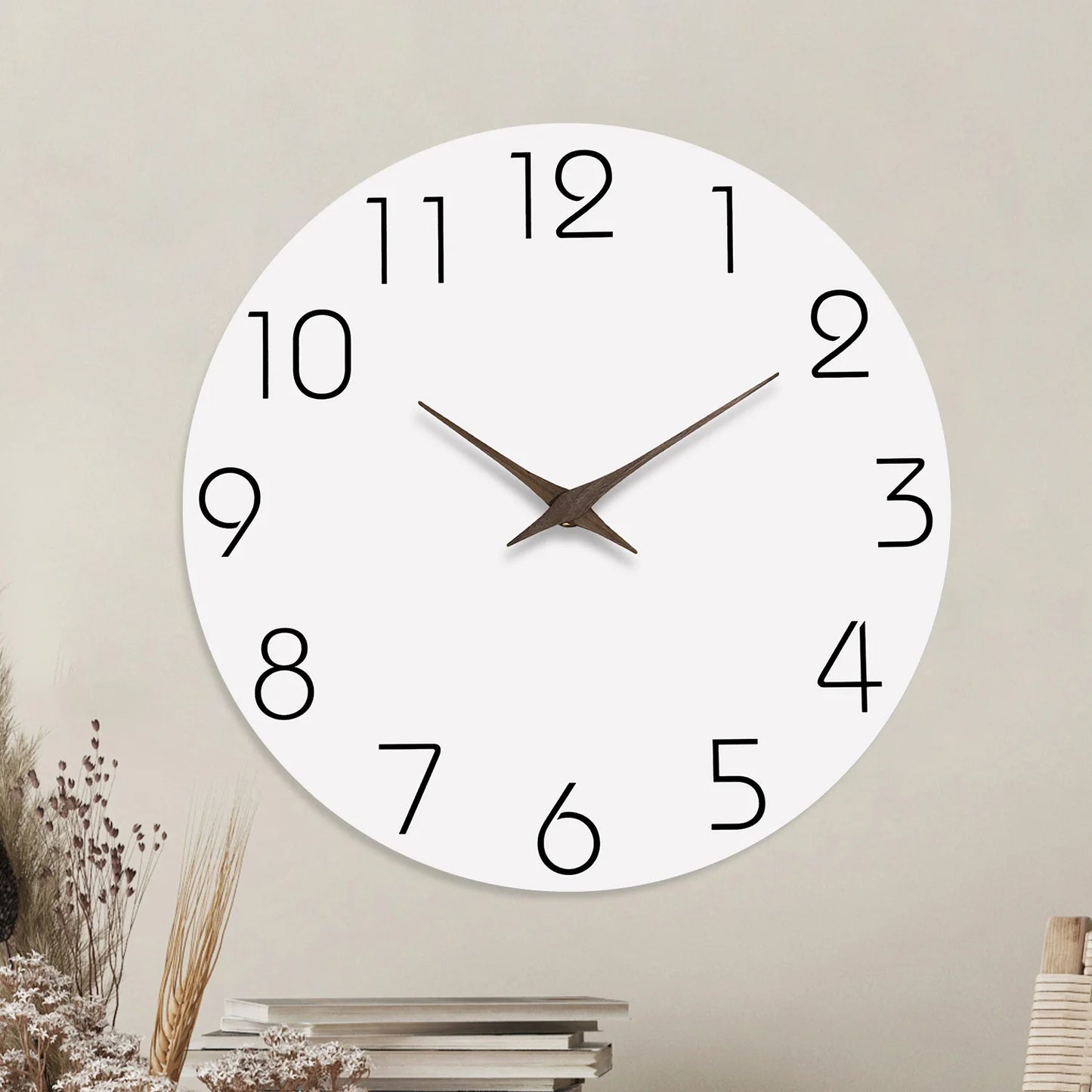 Horloge murale bois