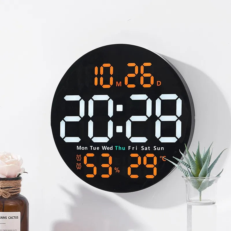 Horloge numérique murale design