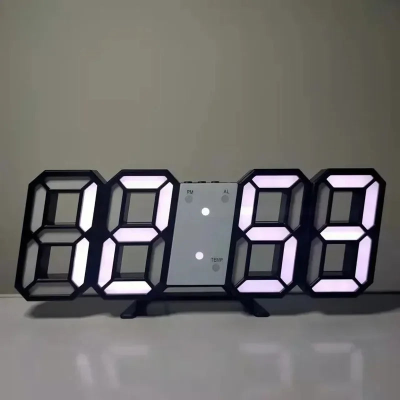 Horloge digitale murale