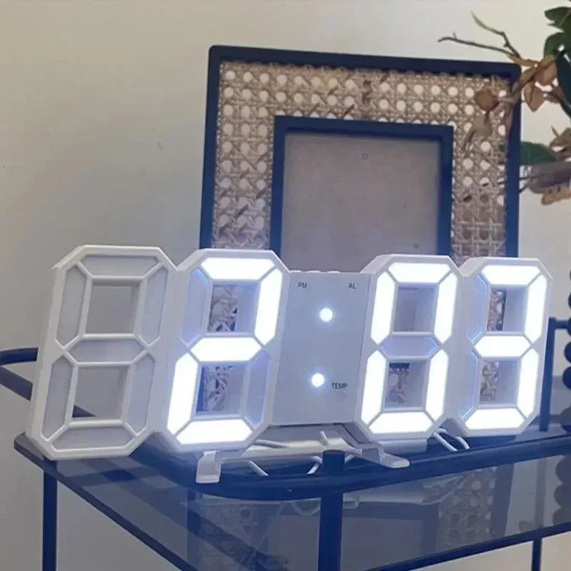 Horloge digitale murale