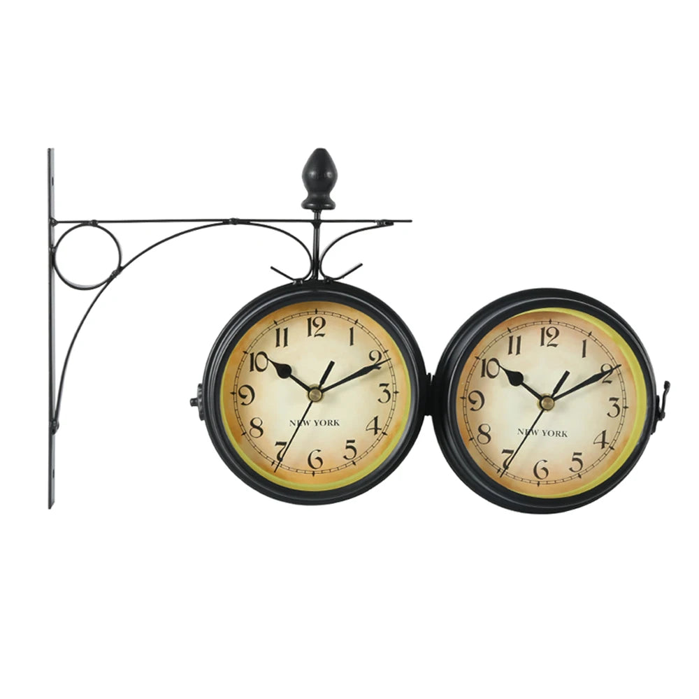 Horloge murale industrielle