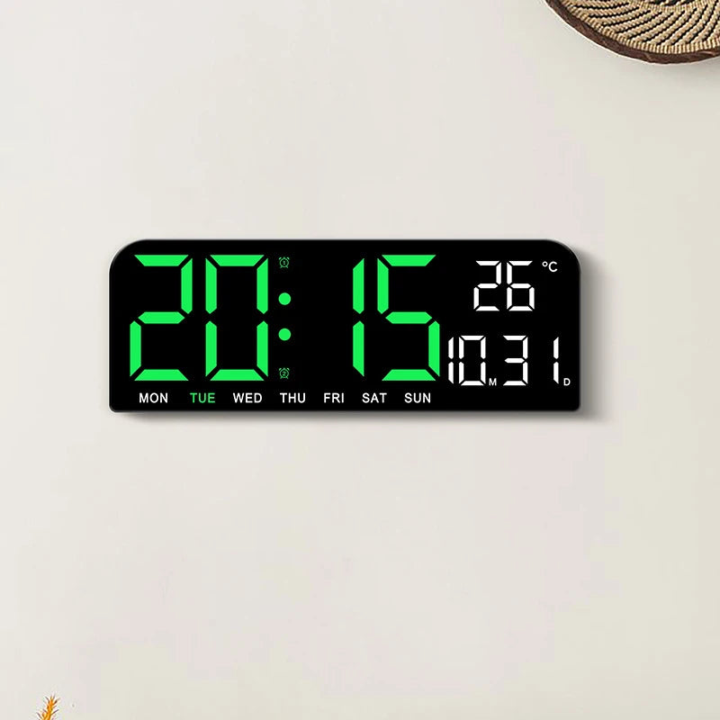 Horloge numérique murale led