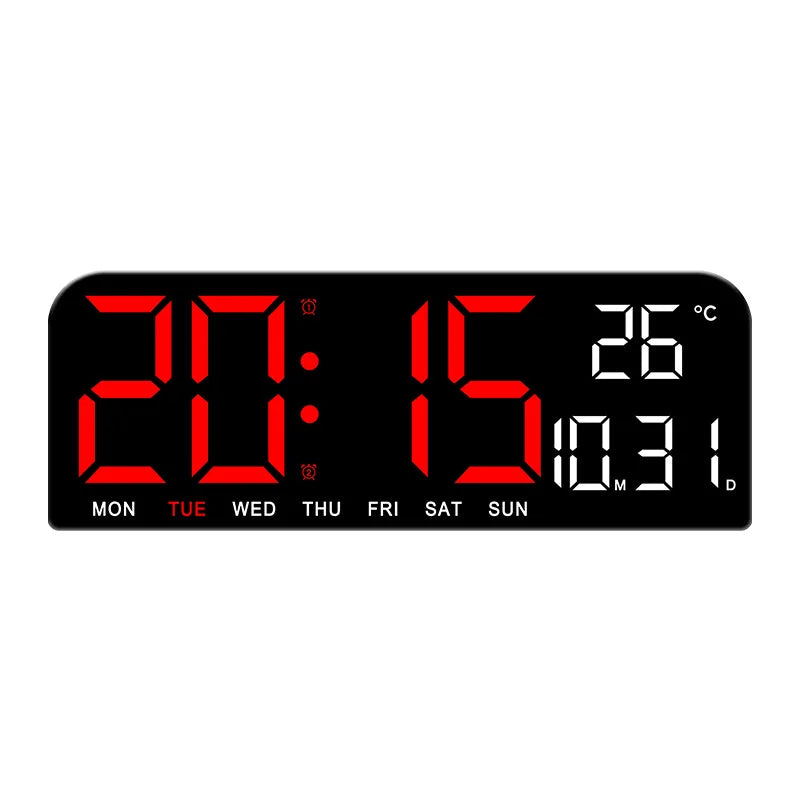 Horloge numérique murale led