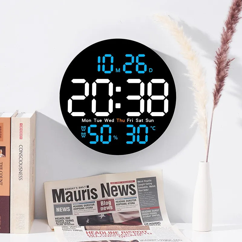 Horloge numérique murale design