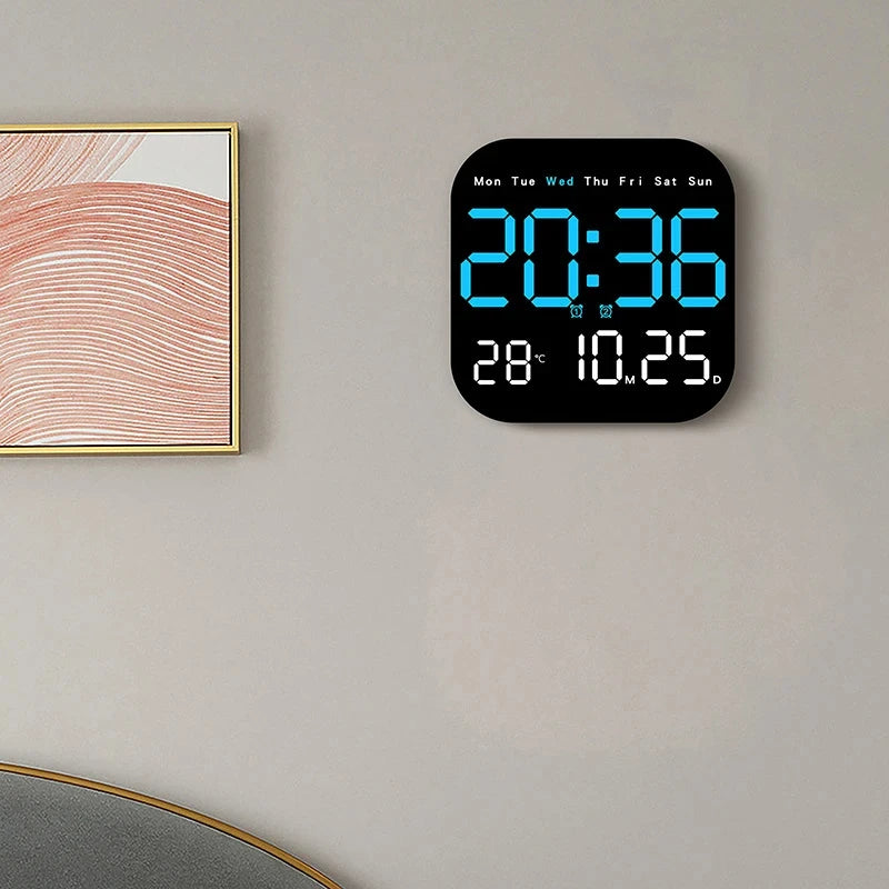 Horloge design numérique