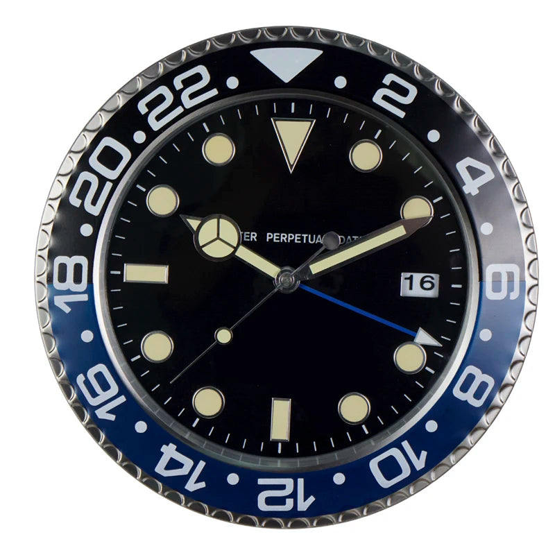Horloge murale montre