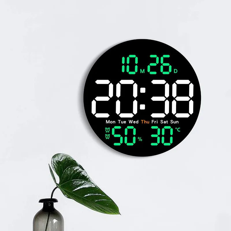 Horloge numérique murale design