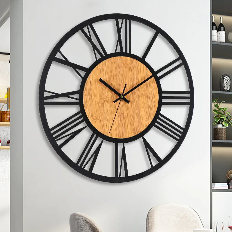 Géante horloge murale