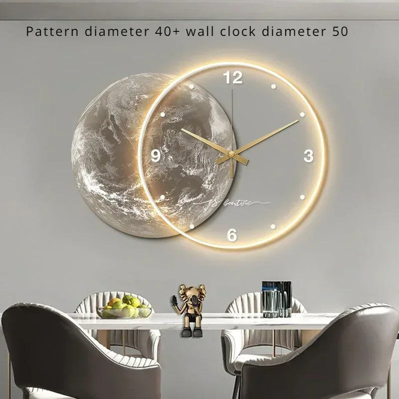 Horloge murale design luxe