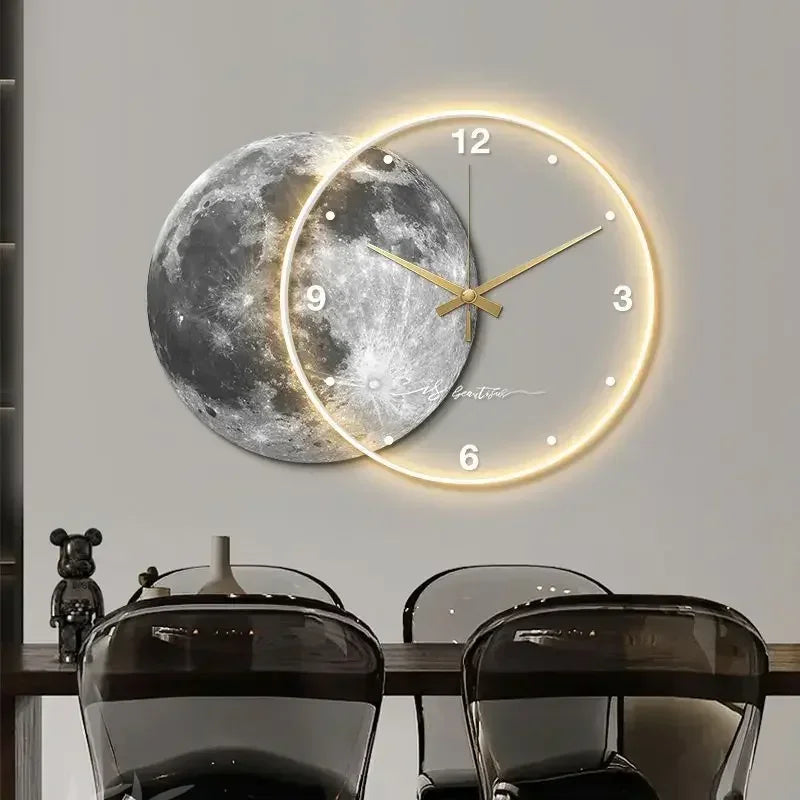 Horloge murale design luxe