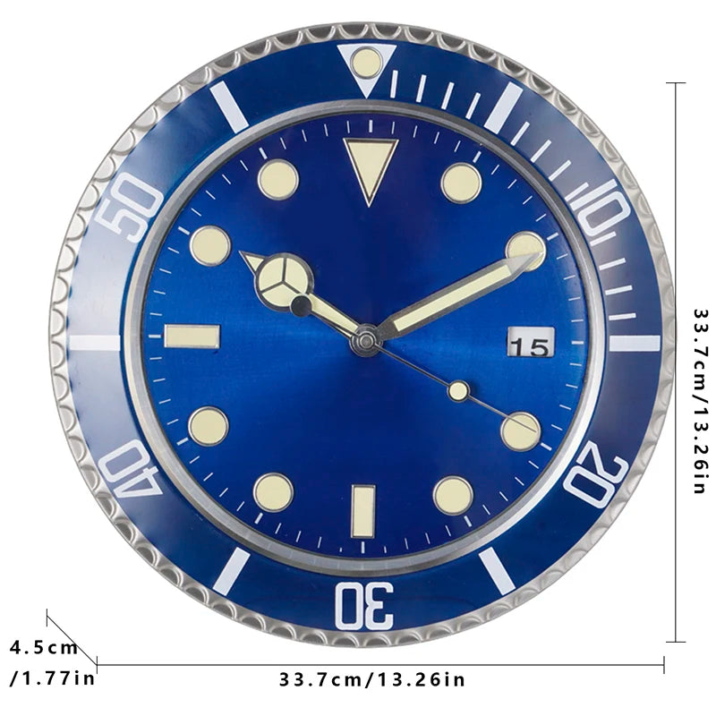 Horloge murale montre