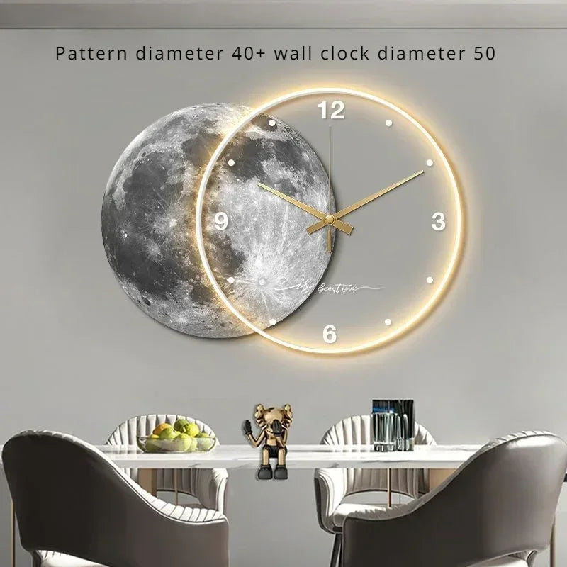 Horloge murale design luxe