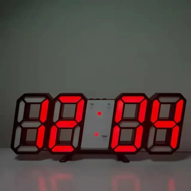 Horloge digitale murale