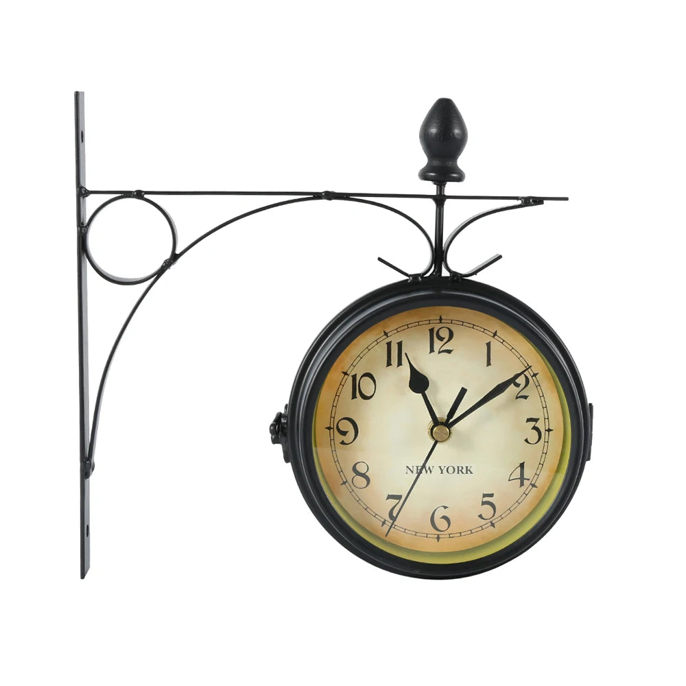 Horloge murale industrielle